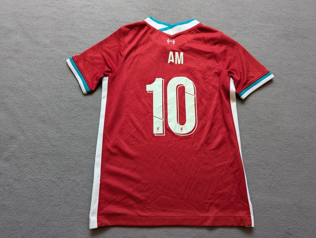 Nike Liverpool 20/21 Home Jersey Boys size S Red Shirt | eBay