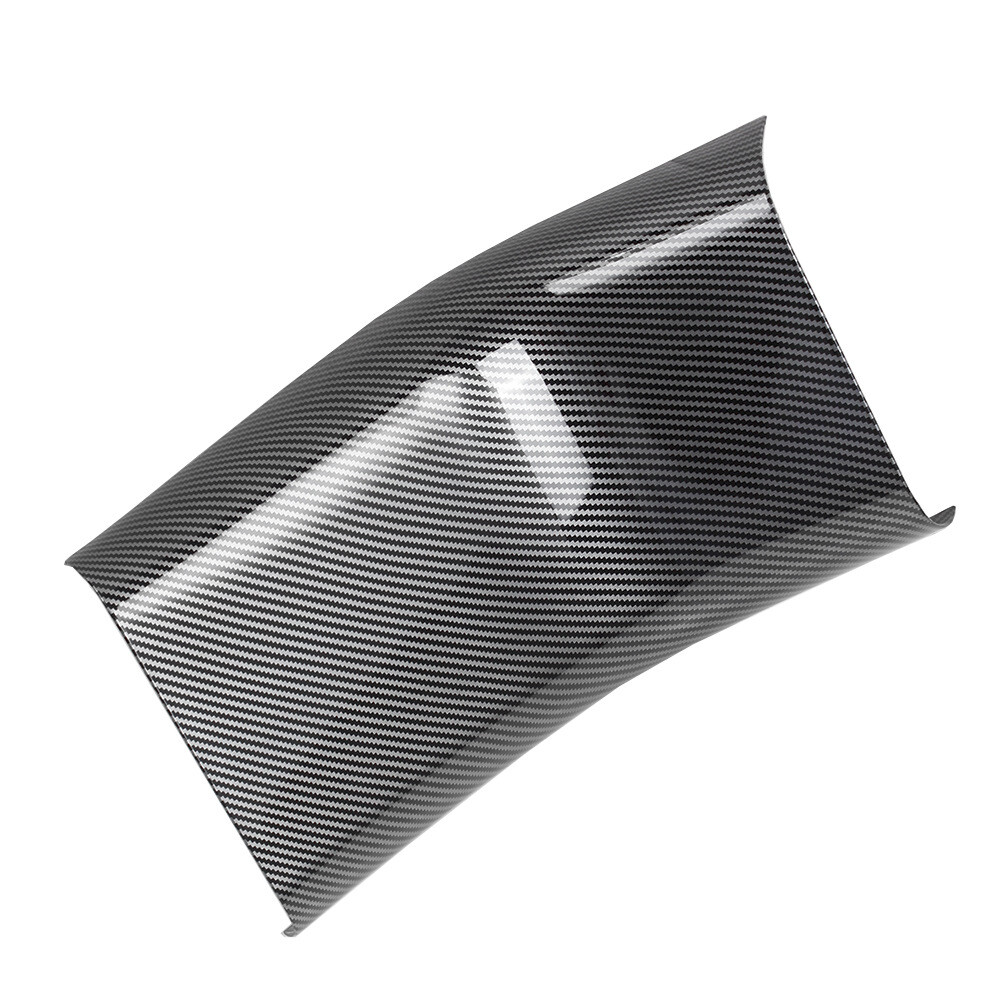 Carbon Fiber Style Rear Seat Air Vent Anti Kick Trim fit for Tesla Model 3 Y