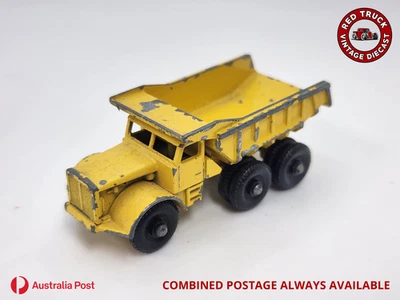 LESNEY MATCHBOX 1963-67 No.6C EUCLID DUMP TRUCK (SOLID REAR TYRES) * [AUM] - image 1 of 4