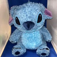 Jay Franco Disney Lilo and Stitch Fuzzy Plush Pillow Buddy - Blue - 