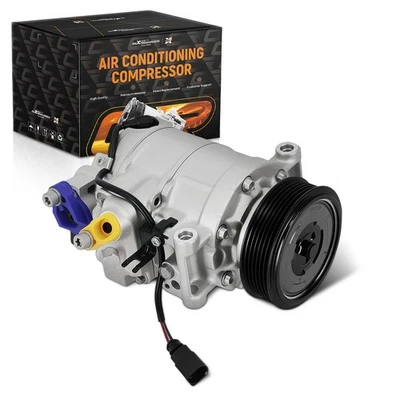 Compresseur Clim For Audi A4 Avant B6 B7 01-08 Seat Exeo 8E0260805BE 6 Rainures - Photo 1/4
