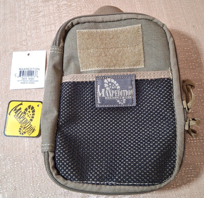 MAXPEDITION Khaki Fatty Beefy Pocket Organizer 0261K HARD USE GEAR