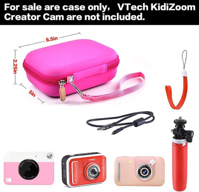 Kids Camera Case for Vtech Kidizoom Creator Cam HD Video Camera for Makolle Self