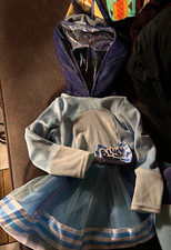 Bluey Hooded Girls Tutu Costume Dress Complete Outfit Set 6-12m