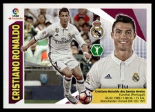 2017 Panini LaLiga Spain Sticker Cromos Cristiano Ronaldo Real Madrid CF #16