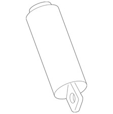 Genuine Toyota Glove Box Support 55054-47010