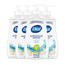 Dial Antibacterial Defense Liquid Hand Soap + Aloe, White Tea Scent, 11 Fl... 