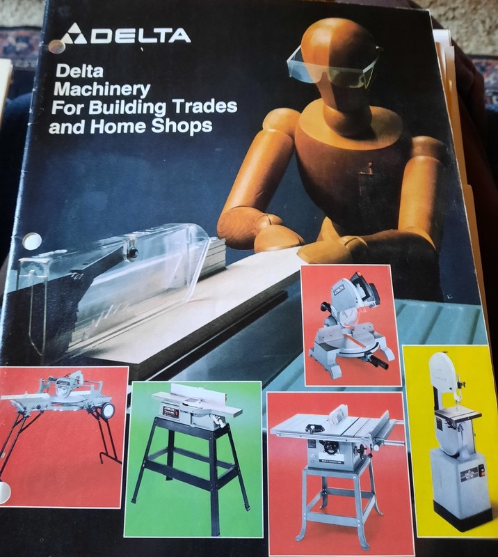 Vintage Delta Machinery Catalog, 1988