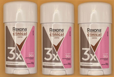 3 PACK: Rexona clinical classic antiperspirant cream for women 58 g