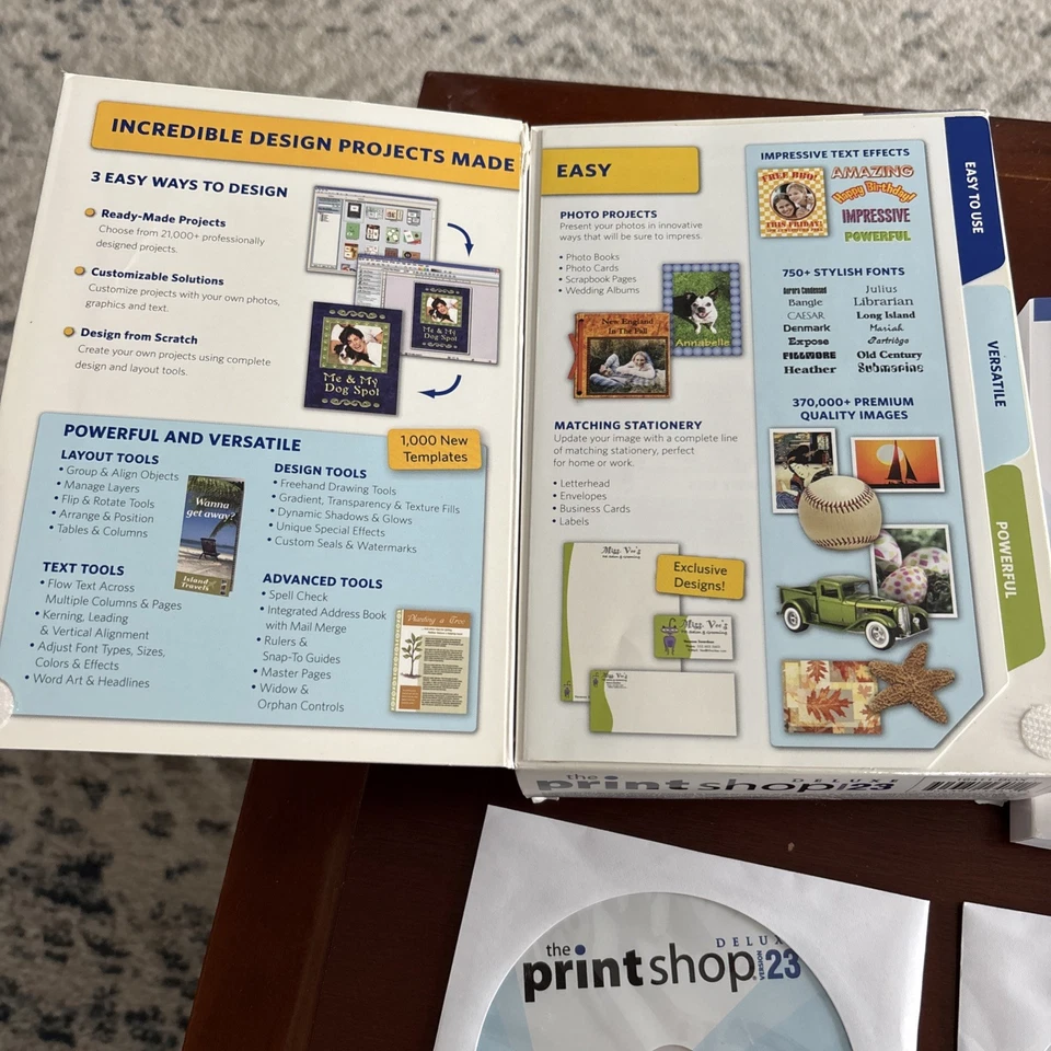 Print Shop Deluxe Version 23 Publishing Software For Windows - Image 3 of 3