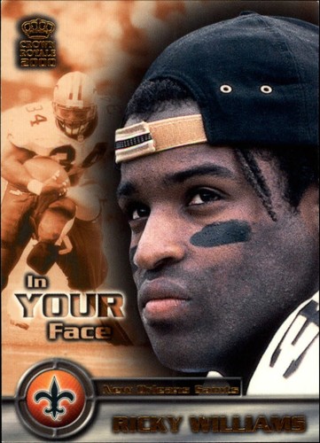 Crown Ricky 2000 Crown Royale In Your Face #16 Ricky Williams - FB | eBay
