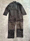 Rare Hooded Black Ripstop Coveralls One-Piece XL Size 56/5 Made in Ukraine NOS