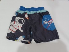Chemistry Swim Trunks Lined NASA SPACE USA 4T Boys Summer