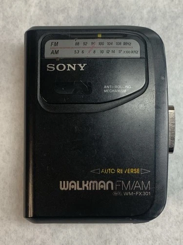 Sony Walkman WM-FX301 FM/AM Vintage 80s 90s Cassette Player For Parts/Repair