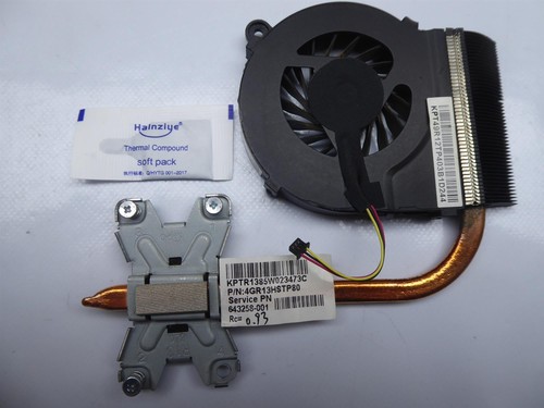 HP G6-1113eo Lüfter und Kühler inkl. Wärmeleitpaste Fan Cooler 643258-001 #4637
