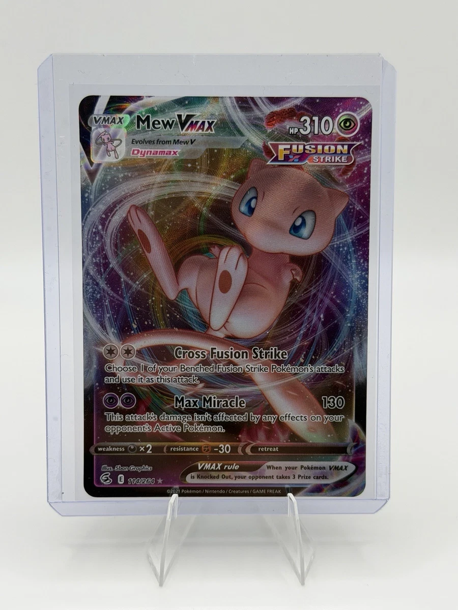 Mew VMAX Pokémon TCG Cards for sale | eBay