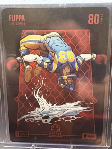 Bo Jackson Battle Arena Tecmo Bowl Flippa 80 Power Brawl ABF-792 SSP Case Hit