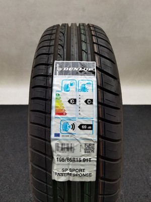 1x Dunlop SP Sport Fastresponse 195/65 R15 91T Sommerreifen DOT20