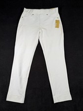 Michael Kors White Stretch Pants Size S