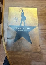 Hamilton Musical original cast signed autogra...