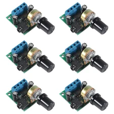 6pcs LM386 Audio Amplifier Module 10W Mini Mono Power Amplifier Module DC 3-1...