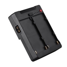 NP-F970 F750 F550 Battery Plate To V-Lock V-Mount Buckle Bracket Adapter GVQC