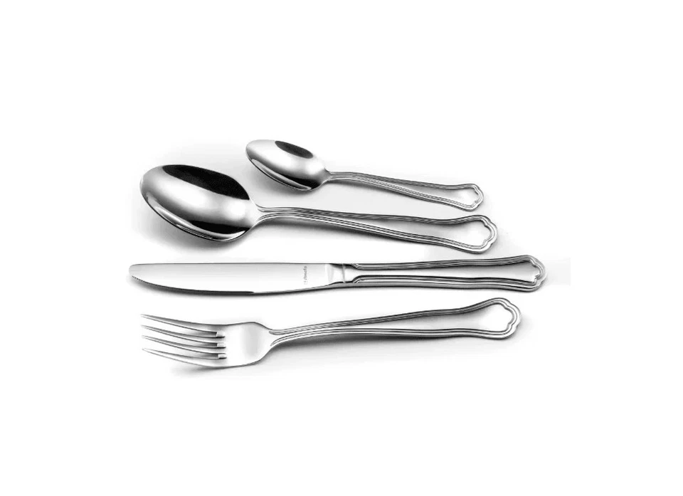 6 x fourchettes de Table CONTOUR URFE - Inox 18/0 - Amefa - Photo 3/4