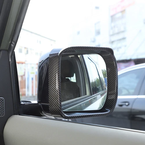 2x Cubierta de marco de espejo retrovisor lateral ABS negro para Land Rover Defender 2020-2022 - Imagen 5 de 10