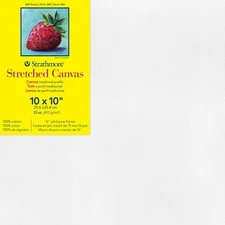 Strathmore 300 Series Traditional Stretch Canvas-10"X10" (Pack of 1)