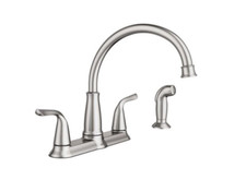 Moen 87102 Brecklyn Two-Handle High Arc Kitchen Faucet - Spot Resist Stainless