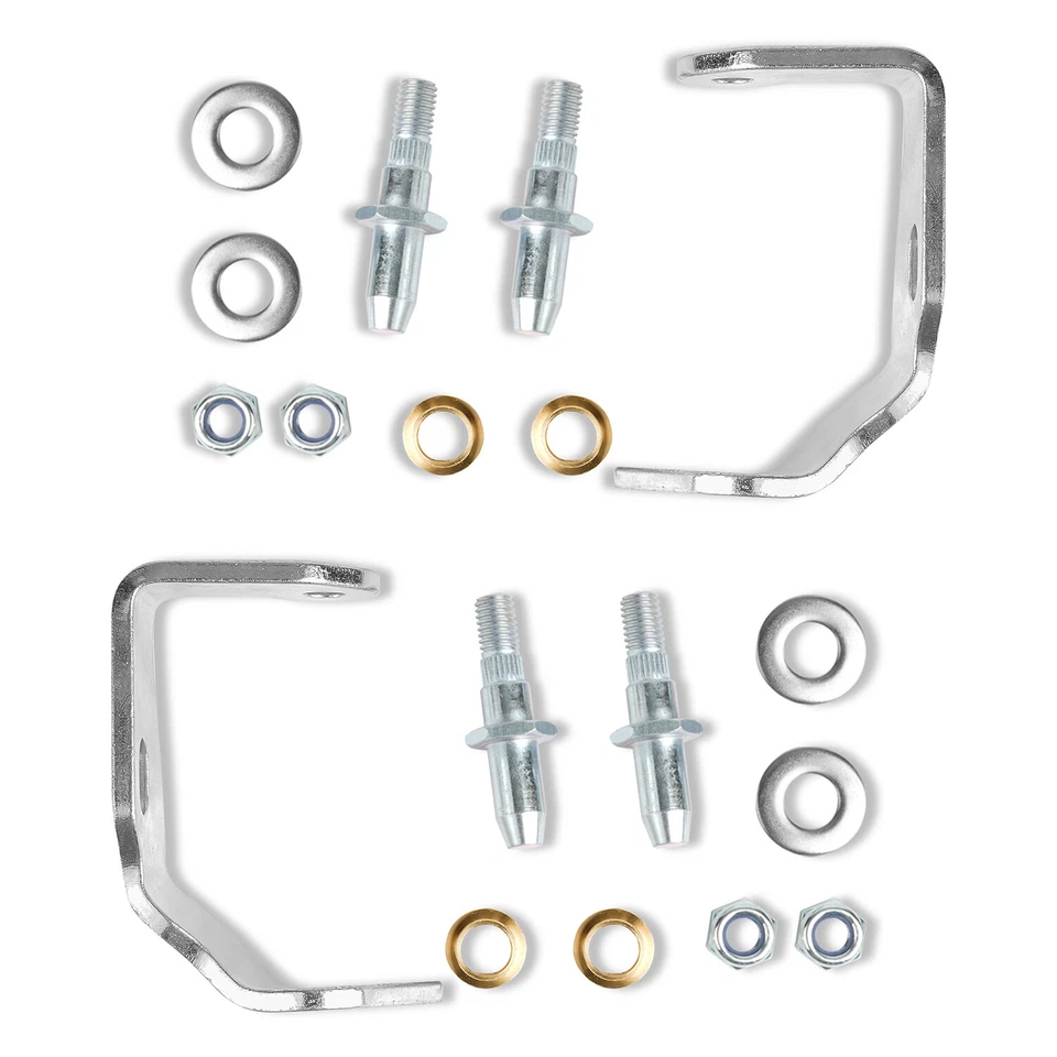Kit de pino e bucha de dobradiça de porta frente direita + esquerda para Cadillac Chevy GMC - Imagem 2 de 4