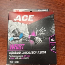 ACE Brand Adjustable Wrist Support, Odor Resistant Brace