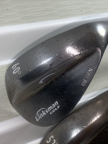 LINKSMAN GOLF Wedges, 52 & 60 Degree, RH, Oil Can, Golf Pride, Excellent Grooves - Picture 5 of 9