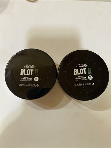 2 Revlon ColorStay Blot Fixing Powder, 0.5 Matte Setting Powder