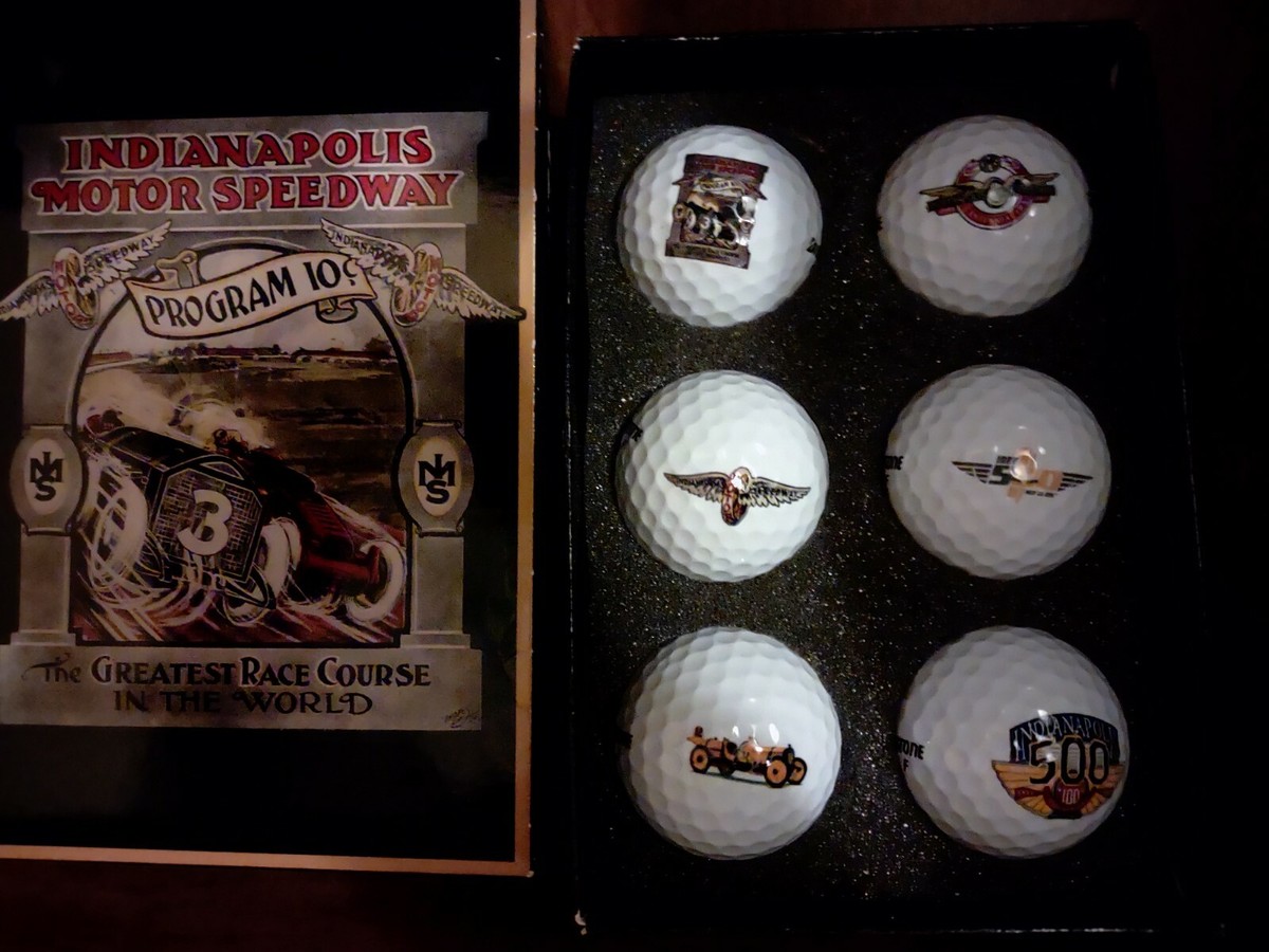 Indianapolis Motor Speedway Historical Moments Golf Ball