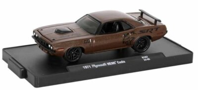 PLYMOUTH HEMI Cuda - 1971 - brownmetallic - M2 1:64