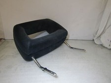 Audi Coupe B3 2.3E left front seat head rest headrest blue velour