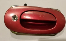 Jaguar Front RH Door Handle 95-03 XJ XK Vanden JLM12034 (r20191) Burgundy OEM 