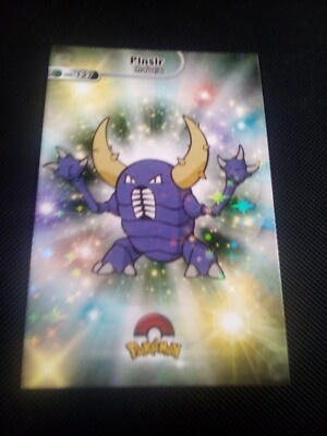 shiny pinsir pokemon card Pokemon Card, Pinsir, Jungle, 1999, 25/64 Wizards of the Coast With Free First Edition Jigglypuff Card. Non-holo