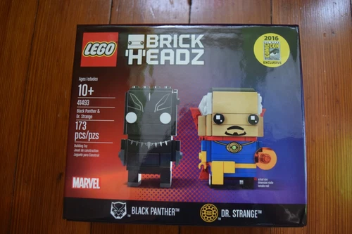 LEGO 41493 BrickHeadz 2016 SDCC  Dr. Strange & Black Panther