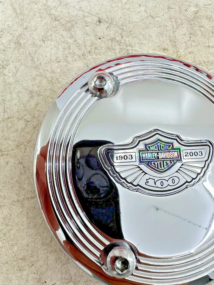 2003 Harley Davidson V Rod VRSCA 100th Anniversary Chrome Clutch Slave Cylinder Foto 3 de 4