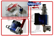 Metal J-head V6 Hotend 1.75mm/0.4mm Nozzle Bowden Extruder Reprap 3D Printer