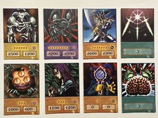 Yu-Gi-Oh Anime Style Cards - Summoned Skull Black Skull Dragon Buster Blader Set