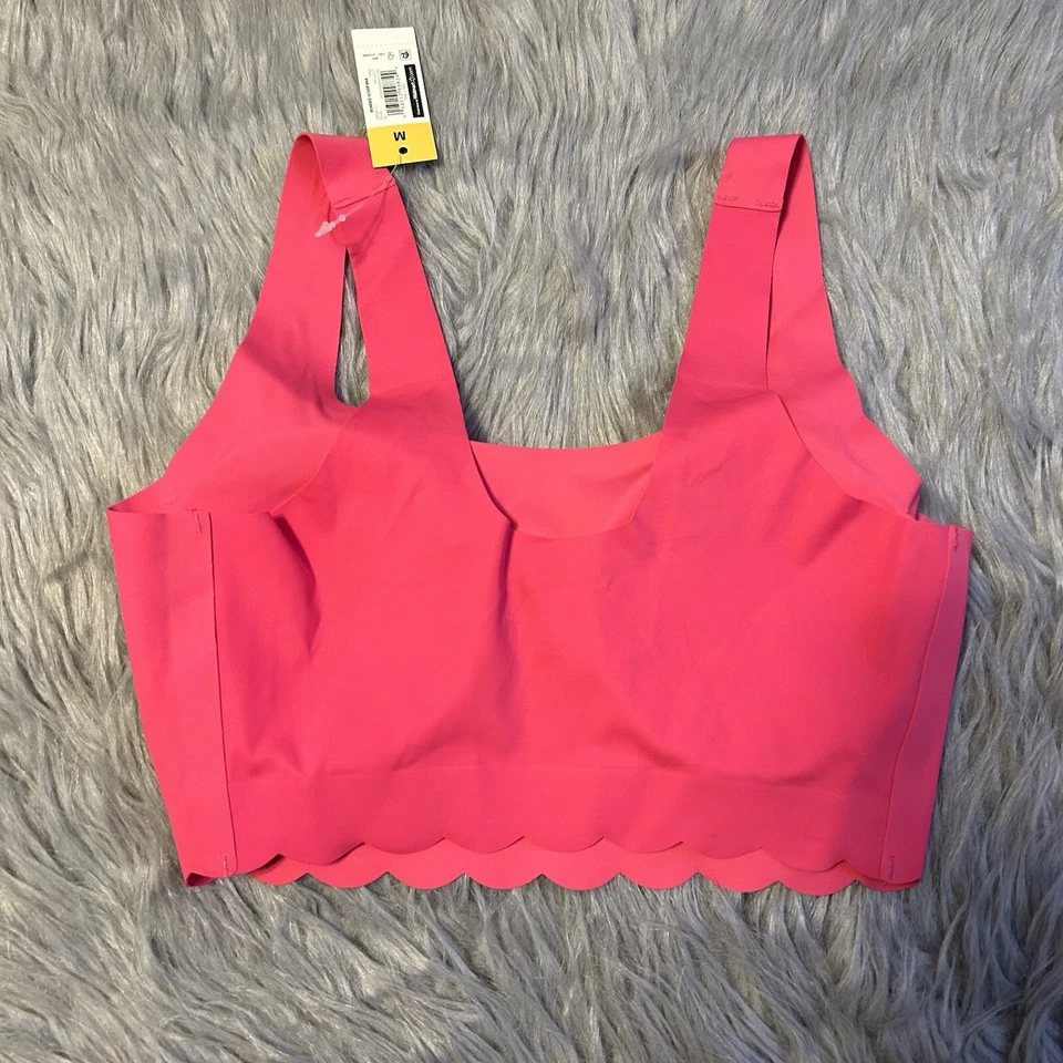 Sujetador sin cables No Boundaries para mujer junior talla mediana rosa inalámbrico unido Foto 4 de 4