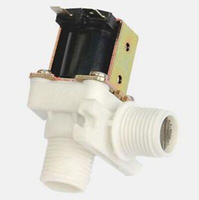 1/2''BSPP 2Way     Plastic 90 Degree Solenoid Valve 24VDC Normal Closed #E2