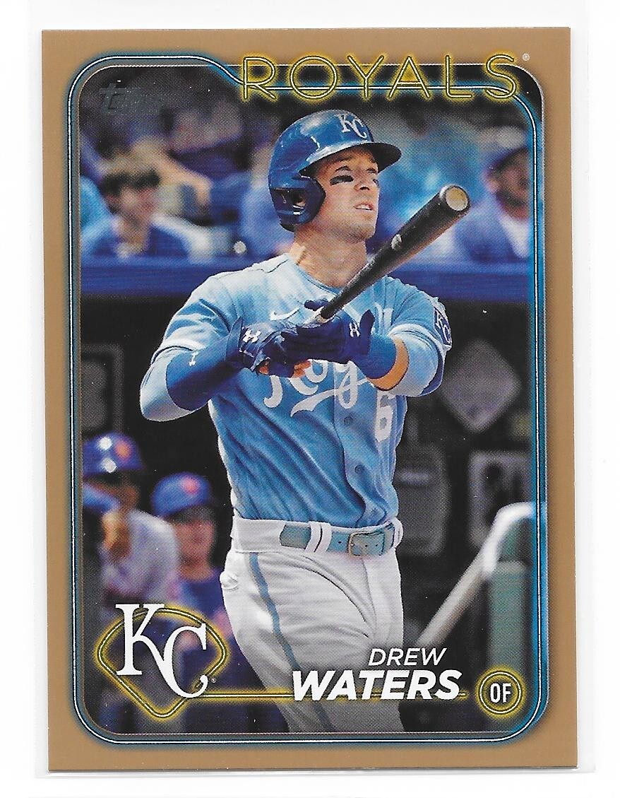 2024 Topps Series 2 GOLD /2024 #646 Drew Waters Kansas City Royals