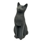 Highbank Black Siamese Porcelain Cat Miniature Read