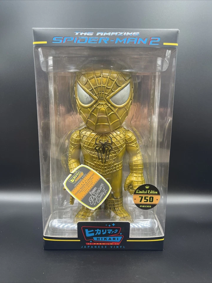 Figura Vinilo Funko Hikari Spider Man 24K Premium Foto 3 de 4