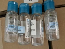 LOT 4 Garnier SkinActive Micellar Cleansing Water Waterproof 1.05 oz Travel Size
