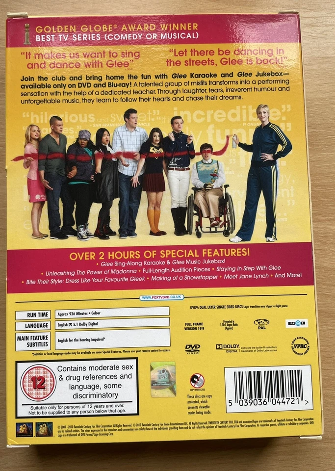 Glee- Complete First Season- very good - Image 2 of 4